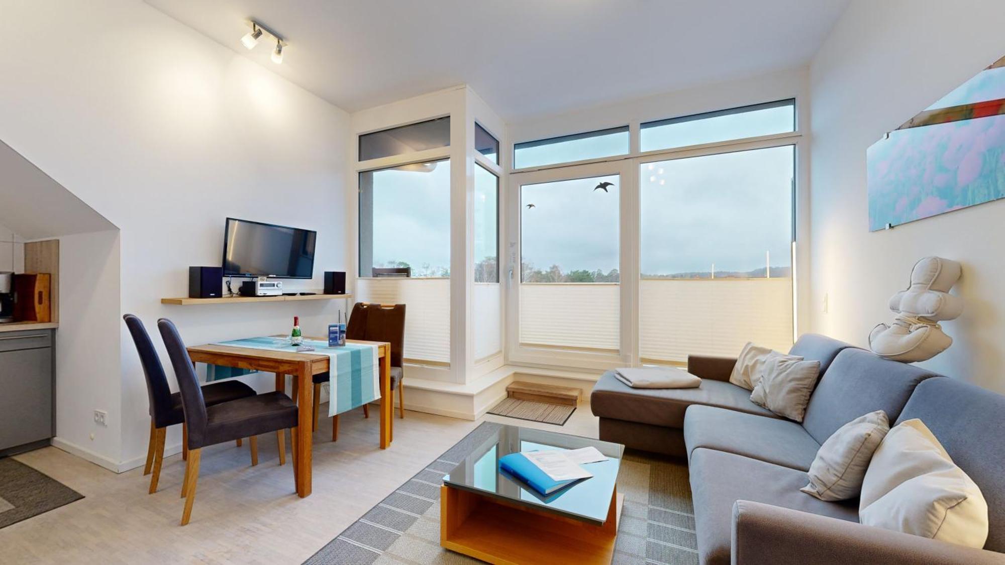 Duenenresort In Binz, Strandnahe Und Moderne Fewos Mit Balkon, Teilweise Mit Meerblick, エクステリア 写真